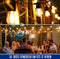 SHINE - LED Lichtsnoer buiten - 12 lampen - 8,5 meter - Zonne-energie - IP65 waterdicht - Afstandsbediening