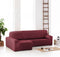 Hoes voor chaise longue met korte armleuning links Eysa ROC Tegel Donkerrood 180 x 120 x 360 cm
