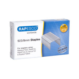 Rapesco - Nieten heavy duty 923 8mm 1000st zilver