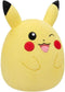 BANDAI Pokémon - Squishmallows - Grote ultrazachte knuffel 50 cm - Geel