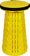 Opvouwbare kruk extra strong vol geel per 5 - telescopische kruk - 250 kg - inklapbare kruk - draagbaar - kampeerstoel - opstapkrukje