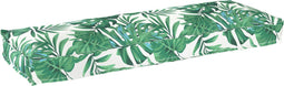 vidaXL - Ligbedkussen - voor - Bankblad - Design - Blad - 120x40x8 - cm - Oxford - Stof