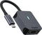 Rapoo UCA-1003 - USB-C naar VGA Adapter - 1080p Full HD - Zwart