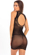 Rene Rofe Lingerie Mini jurk SWEPT UP MINI , OS Zwart