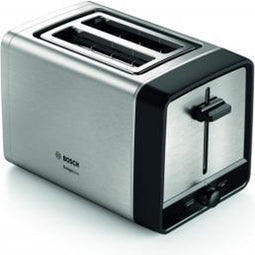 Bosch TAT5P420DE - Broodrooster - 2 sneetjes - Zwart/Zilver