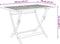 vidaXL - Tuintafel - inklapbaar - 120x70x75 - cm - massief - acaciahout