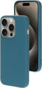 Mobiparts iPhone 15 Pro - Silicone Cover - Soft-touch - Blueberry Blue