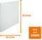 Kibani Infrarood verwarmingspaneel 350W - Paneel - Kachel voor aan het plafond of de muur - Heater - Wit