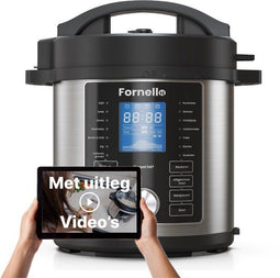 Fornello Rijstkoker XL - Rice cooker - Stomen - Keramisch (6L)
