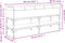 vidaXL - Schoenenbank - 102x32x45 - cm - bewerkt - hout - sonoma - eikenkleurig