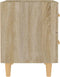 vidaXL - Nachtkastje - 40x35x47,5 - cm - sonoma - eikenkleurig