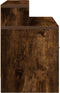 vidaXL - Nachtkastjes - 2 - st - met - lade - 51x31x47 - cm - gerookt - eikenkleurig