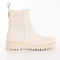 GUESS Oakess - Chelsea boots - Beige leer met demping - Maat 40