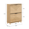 SoBuy Schoenenkast Smal - Schoenenrek met Klepdeuren - 8 Paar Schoenen (4251388645611)