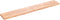 vidaXL - Wastafelblad - 180x30x(2-4) - cm - behandeld - massief - hout - lichtbruin