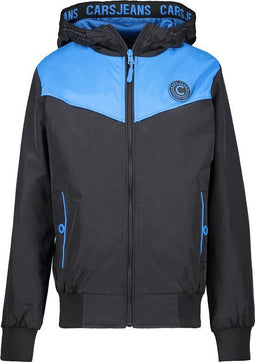 Cars Jeans Glazer - Jongens Jas - Zomerjas met Ritssluiting en Capuchon - Maat 176