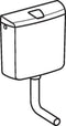 Geberit - Laaghangend reservoir - Spoel/stop bediening - Alpien wit