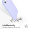 Accezz Liquid Silicone Backcover - iPhone SE (2022 / 2020) / 8 / 7 - Schokabsorberend - Paars