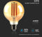LED Filament lamp 7 Watt 700lm super warm wit 2200K E27 G95