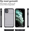 iMoshion Hoesje Geschikt voor iPhone 11 Hoesje - Ruimte voor 2 pasjes - iMoshion Backcover met pasjeshouder - Grijs