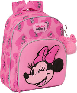 Safta Baby Minnie Mouse Liefhebber Rugzak 34 Cm Roze