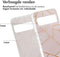 iMoshion Hoesje Geschikt voor Google Pixel 8 Pro Hoesje Siliconen - iMoshion Design hoesje - Meerkleurig / Pink Graphic