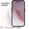 imoshion Hoesje Geschikt voor iPhone 14 Pro Hoesje - imoshion Rugged Hybrid Case - Zwart / Transparant