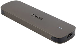 TooQ TQE-2202BR - Externe behuizing - M.2 30mm/42mm/60mm/80mm - USB 3.2 type-C - Bruin