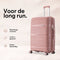 SC Travelin' Charm Handbagage Koffer – 40L – Cijferslot – 35x21x54 cm – Lichtgewicht & Duurzaam –