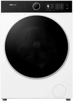 Hisense WF5I8043BWF - Wasmachine - 8 kg - 1400 toeren - Slimline 47 cm - WiFi - Stoomfunctie - Wit