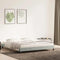 vidaXL - Bedframe - zonder - matras - 180x210 - cm - fluweel - lichtgrijs