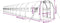 vidaXL - Tuinkas - met - stalen - frame - 44 - m² - 22x2x2 - m - groen