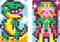 Nathan CLIC'educ Pixels - Mozaïekset - 675 stuk(s) - Meerkleurig (675 stuks)
