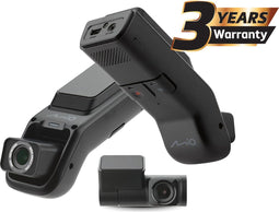 Mio MiVue J756DS - Dual Dashcam - Full HD Wi-Fi GPS achtercamera