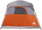 vidaXL - Tent - 4-persoons - waterdicht - oranje