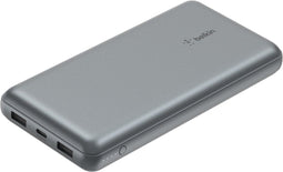 Belkin BoostCharge - Powerbank 20000 mAh - 3 apparaten - Grijs