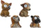 LED solar honden 4ass