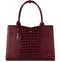 Socha Laptoptas Croco Burgundy 15.6″ new-01