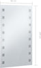 vidaXL - Badkamerspiegel - LED - 60x100 - cm