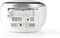 Nedis Boombox - CD-Speler - Bluetooth FM USB - 9 W - Wit