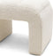 Riviera Maison Brera Stool White Sand - Polyester, Acryl, Rubberhout - Wit zand - 67.0x50.0x54.0 cm