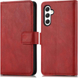 iMoshion Hoesje Geschikt voor Samsung Galaxy A25 / A24 Hoesje Met Pasjeshouder - iMoshion Luxe Bookcase - Rood