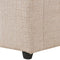 DINAN - Tweepersoonsbed - Beige - 160 x 200 cm - Polyester