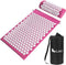 Loti Spijkermat - Acupressuur Mat - Spijkerkussen - Paars/Wit