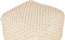 KINGRI - Poef - Beige - 50 x 50 x 35 cm - Katoen/Polyester