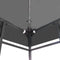 vidaXL - Prieeldak - 310 - g/m² - 3x3 - m - grijs