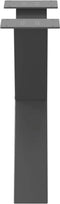 vidaXL - Salontafelpoten - 2 - st - X-vormig - 50x(42-43) - cm - staal - antraciet