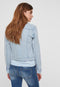 VERO MODA VMHOT SOYA LS DENIM JACKET MIX GA NOOS - Dames Spijkerjas - Knoopsluiting - Maat XS
