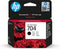 HP 704 - Inktcartridge - Normaal rendement - Zwart (1 stuk)