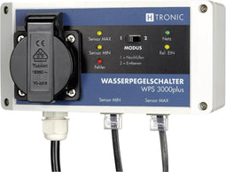 H-Tronic 1114620 WPS 3000 plus Niveauregelaar Vullen, Legen 10.00 m